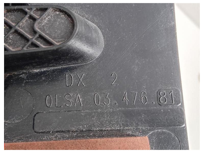 Fanale POST DX 51883571 Fiat 500L 2013