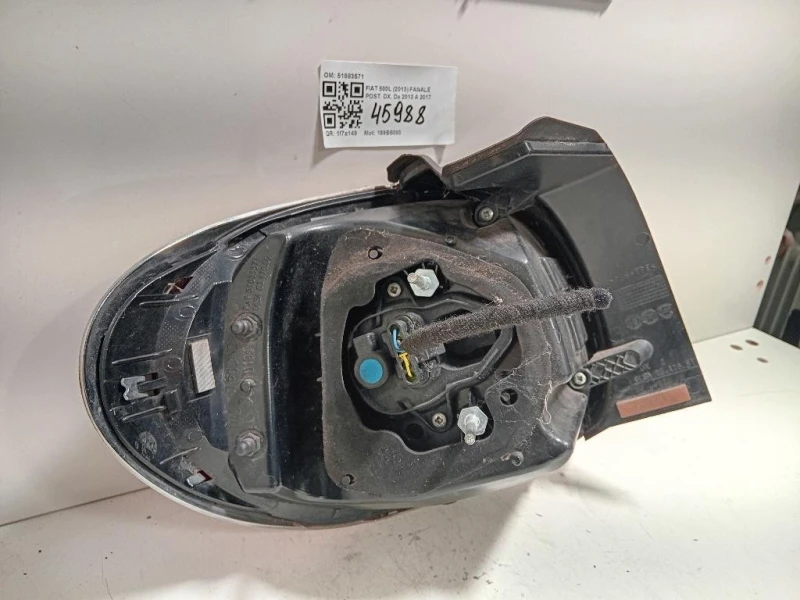 Fanale POST DX 51883571 Fiat 500L 2013