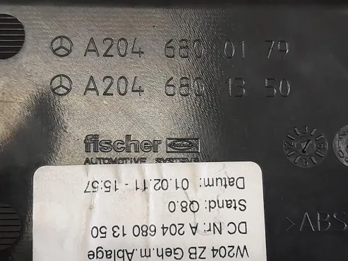 VANO Portaoggetti Console Centrale ANT A2046800179 Mercedes Classe C C204 Coupé 2011