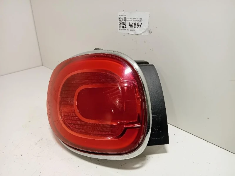 Fanale POST DX 51918104 Fiat 500L 2013