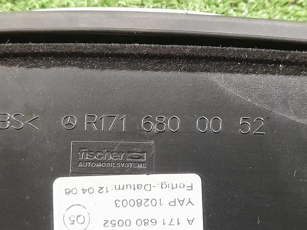 VANO Portaoggetti Console Centrale ANT A171680 0052 Mercedes Classe SLK R171 2004