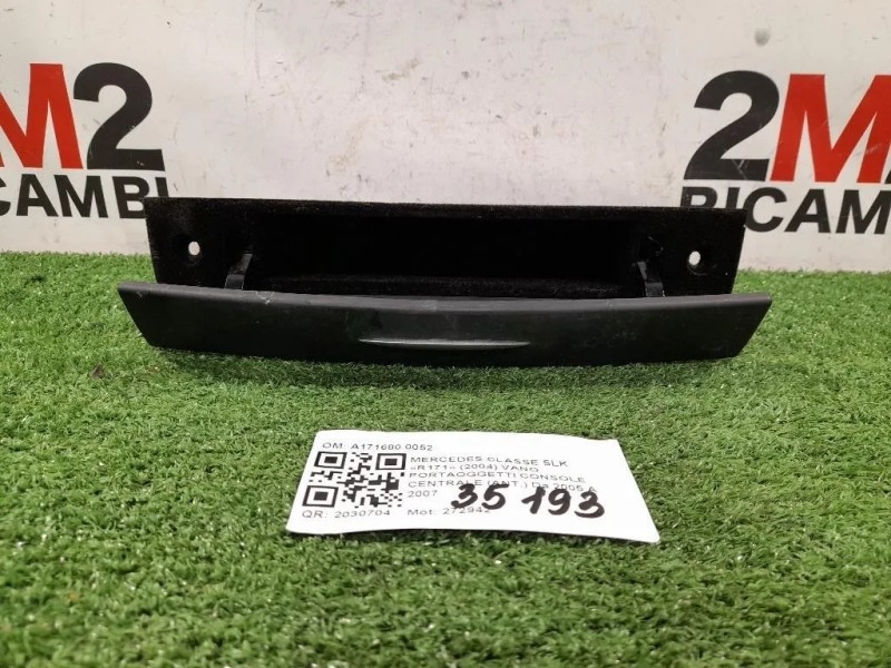 VANO Portaoggetti Console Centrale ANT A171680 0052 Mercedes Classe SLK R171 2004