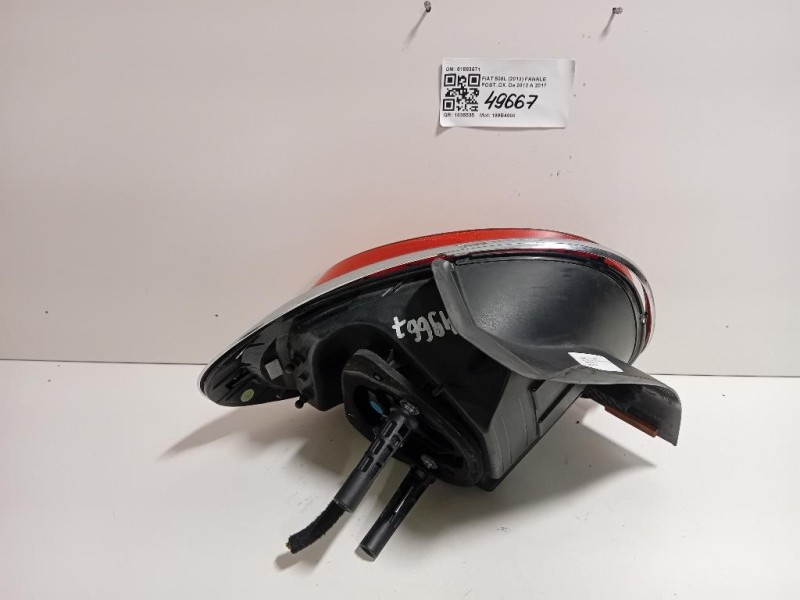 Fanale POST DX 51883571 Fiat 500L 2013