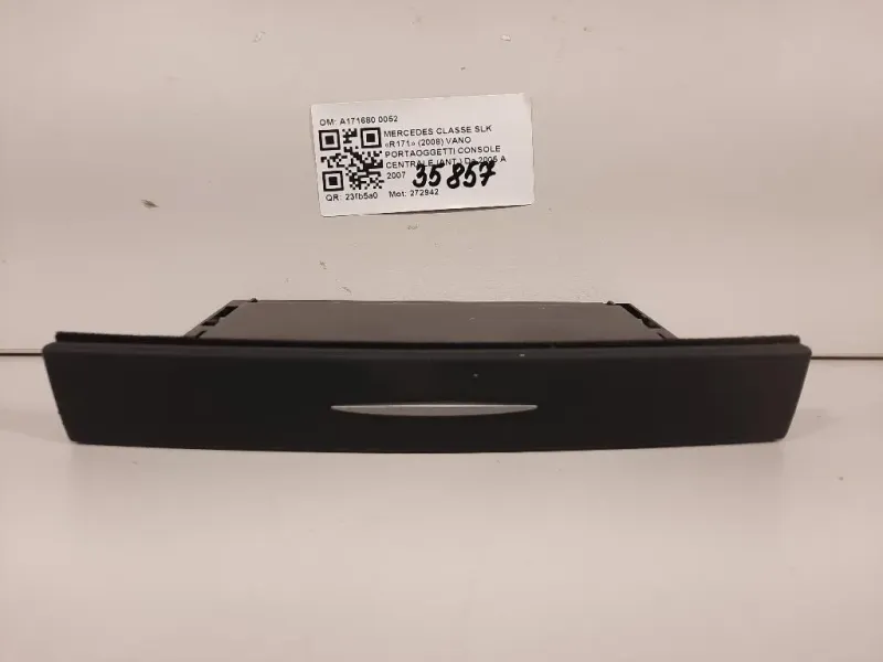 VANO Portaoggetti Console Centrale ANT A1716800052 Mercedes Classe SLK R171 2004