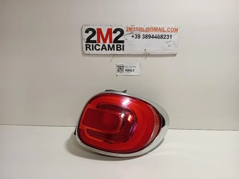 Fanale POST DX 51883571 Fiat 500L 2013