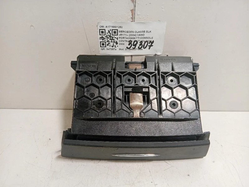 VANO Portaoggetti Console Centrale ANT A1716801252 Mercedes Classe SLK R171 2004