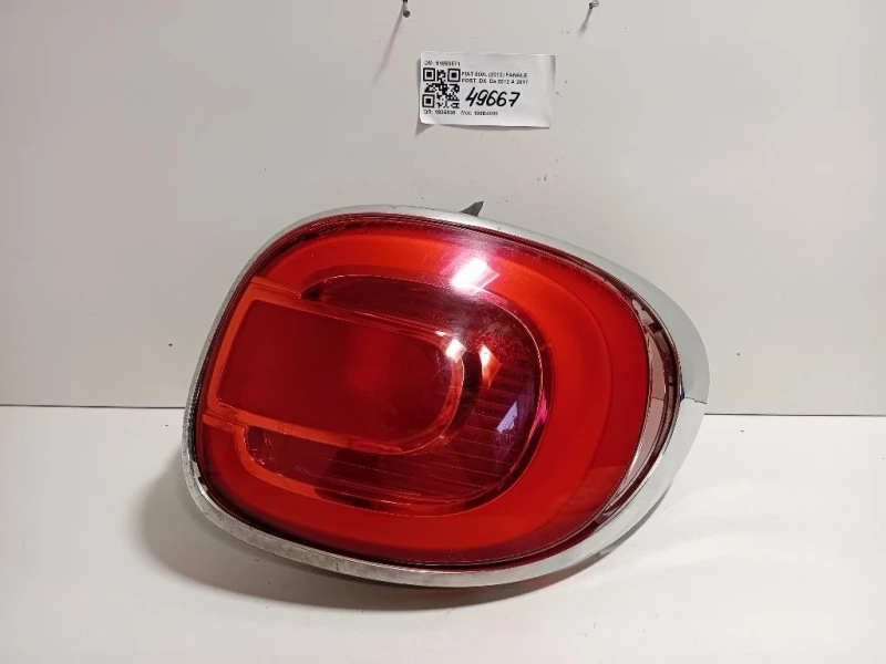 Fanale POST DX 51883571 Fiat 500L 2013