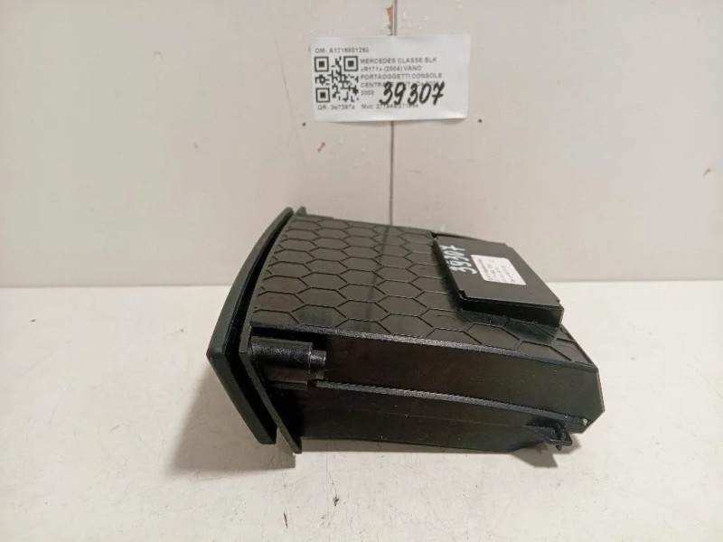 VANO Portaoggetti Console Centrale ANT A1716801252 Mercedes Classe SLK R171 2004