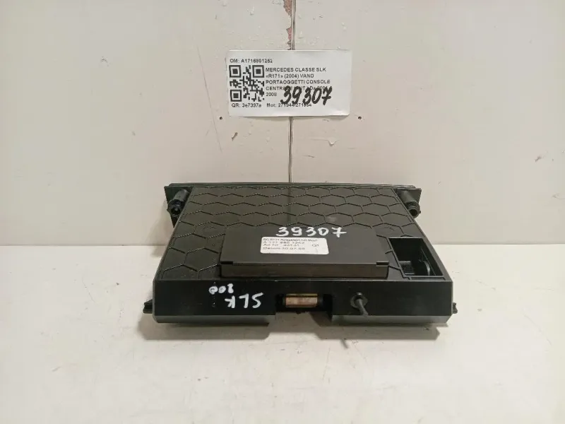 VANO Portaoggetti Console Centrale ANT A1716801252 Mercedes Classe SLK R171 2004