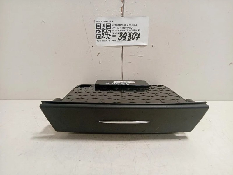 VANO Portaoggetti Console Centrale ANT A1716801252 Mercedes Classe SLK R171 2004
