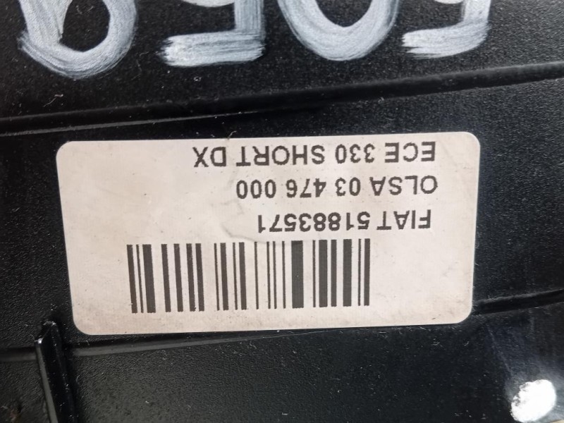 Fanale POST DX 51883571 Fiat 500L 2013