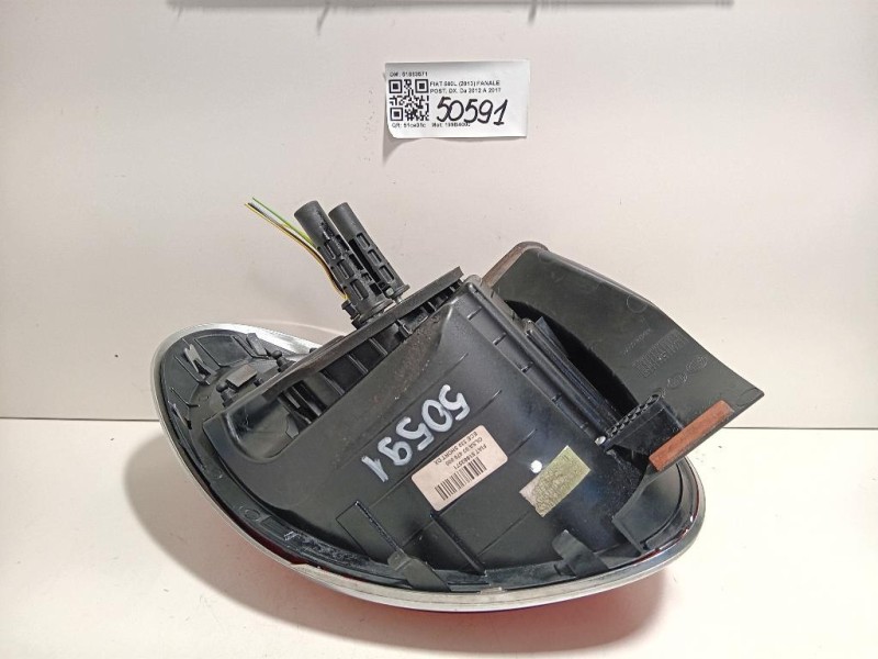 Fanale POST DX 51883571 Fiat 500L 2013