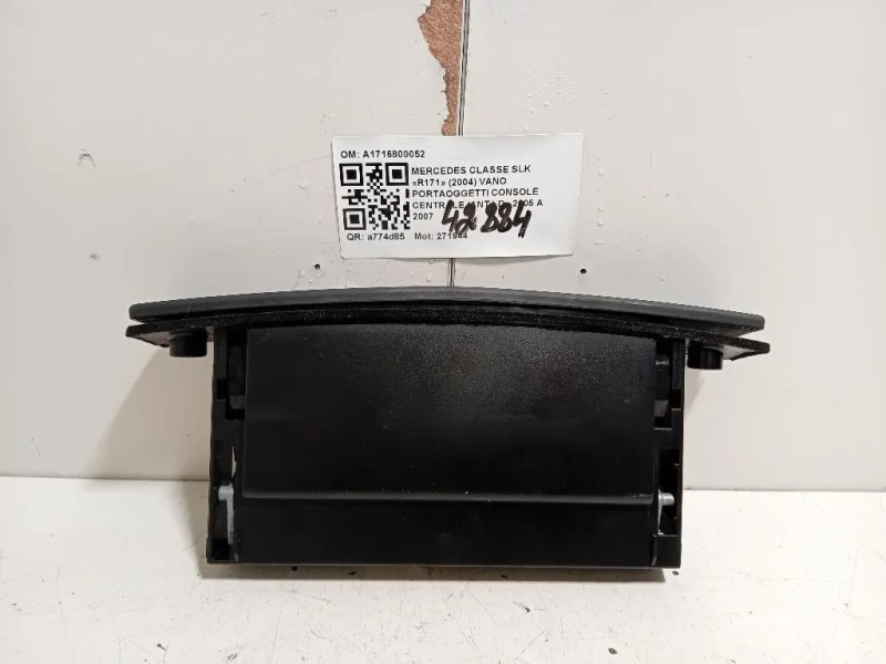 VANO Portaoggetti Console Centrale ANT A1716800052 Mercedes Classe SLK R171 2004