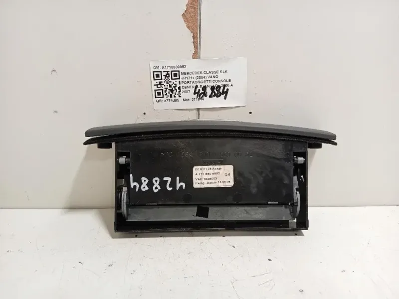 VANO Portaoggetti Console Centrale ANT A1716800052 Mercedes Classe SLK R171 2004