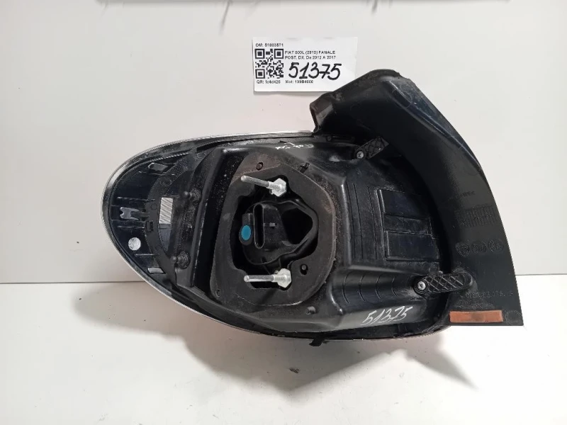 Fanale POST DX 51883571 Fiat 500L 2013