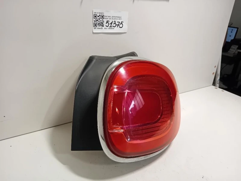 Fanale POST DX 51883571 Fiat 500L 2013
