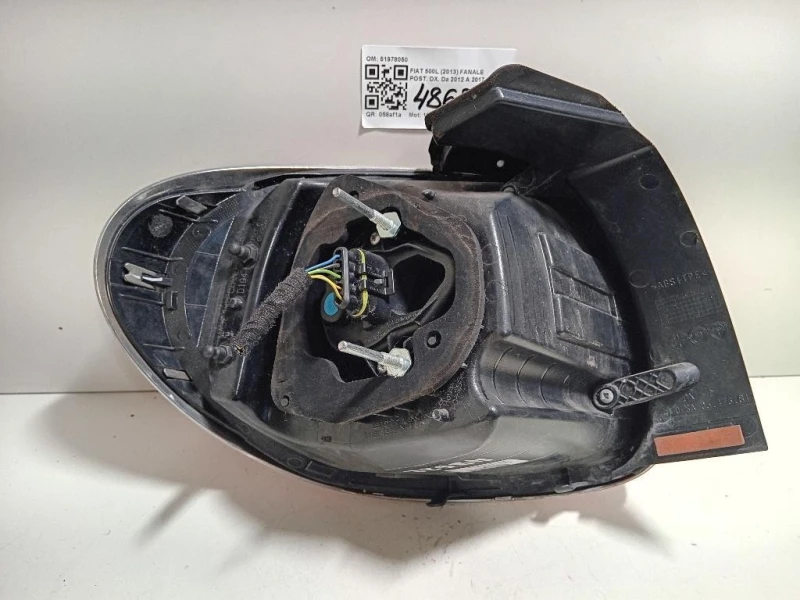 Fanale POST DX 51978050 Fiat 500L 2013