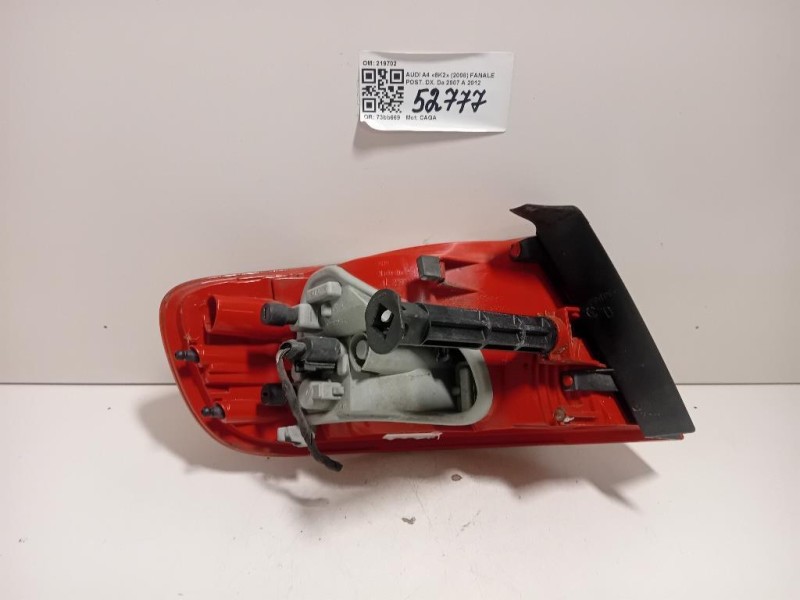 Fanale POST DX 219702 Audi A4 8K2 2008