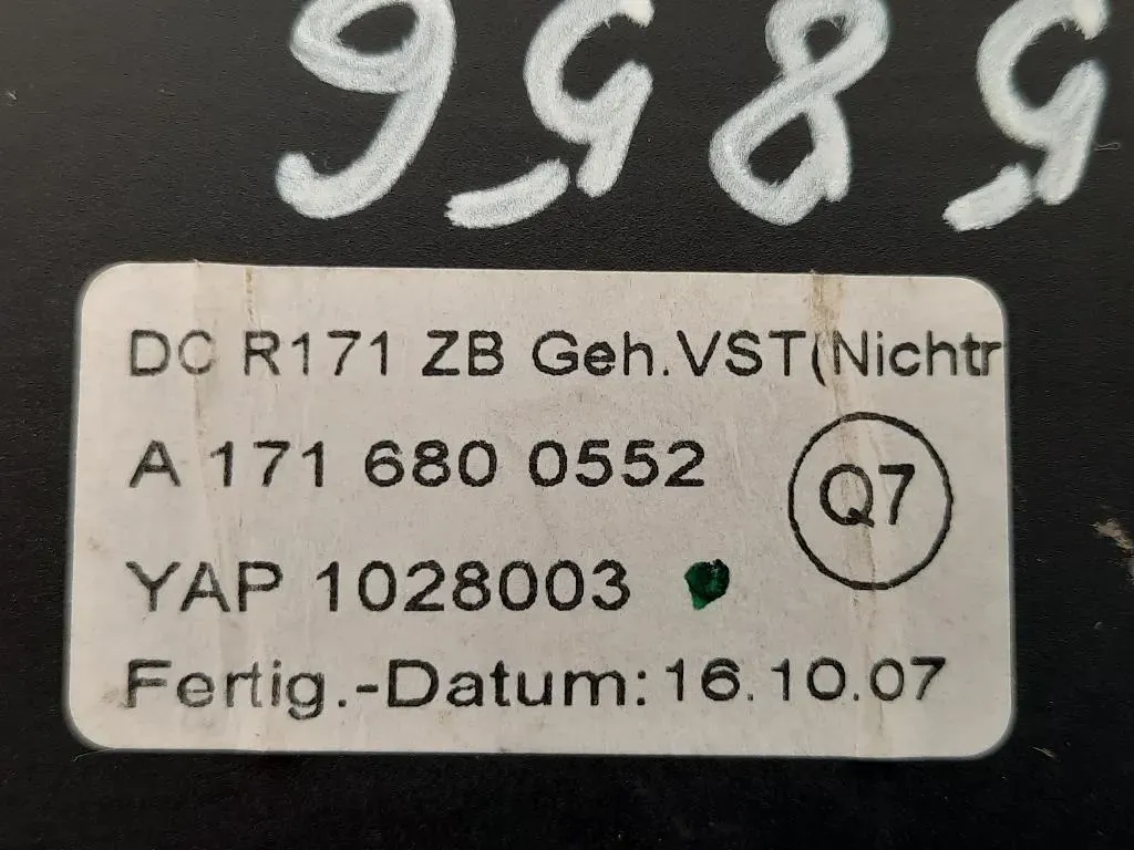 VANO Portaoggetti Cruscotto INF A1716800552 Mercedes Classe SLK R171 2004