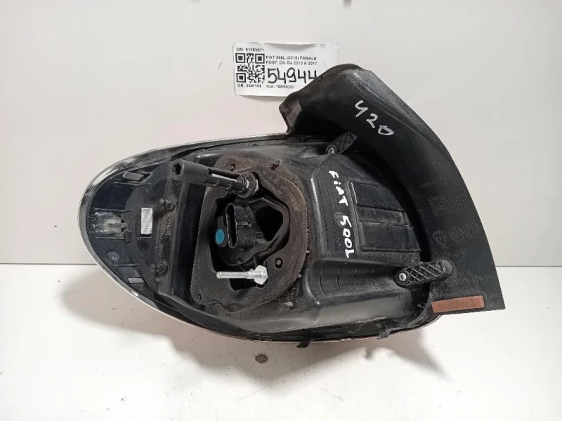 Fanale POST DX 51883571 Fiat 500L 2013