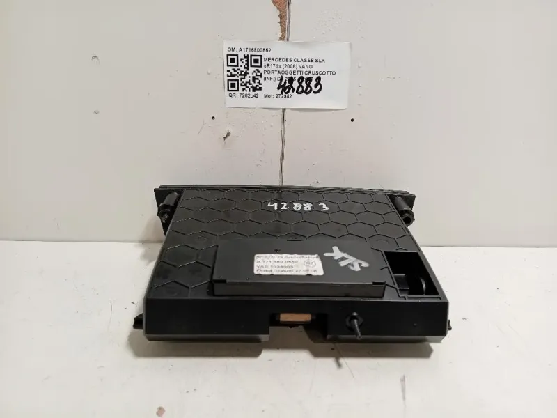 VANO Portaoggetti Cruscotto INF A1716800552 Mercedes Classe SLK R171 2008