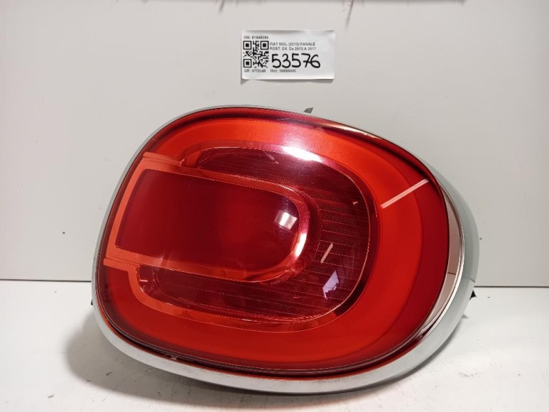Fanale POST DX 51945058 Fiat 500L 2013