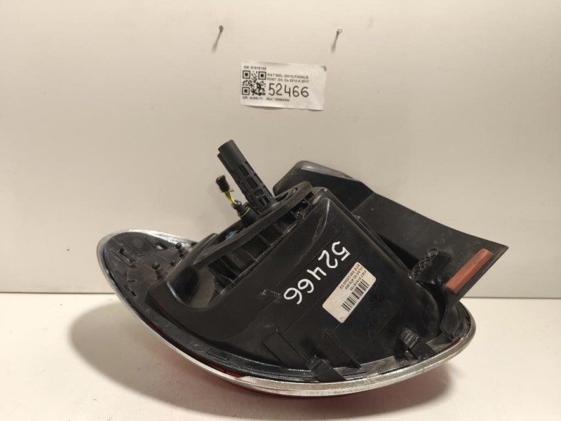 Fanale POST DX 51918105 Fiat 500L 2013