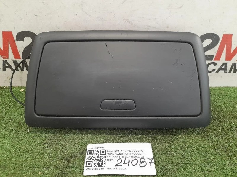 VANO Portaoggetti Cruscotto Centrale 9127054 Bmw Serie 1 E82 Coupe 2005