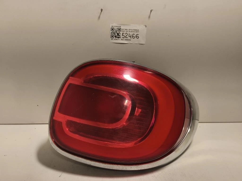 Fanale POST DX 51918105 Fiat 500L 2013