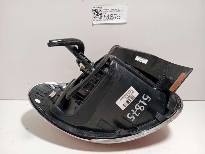 Fanale POST DX 51945058 Fiat 500L Living 2013