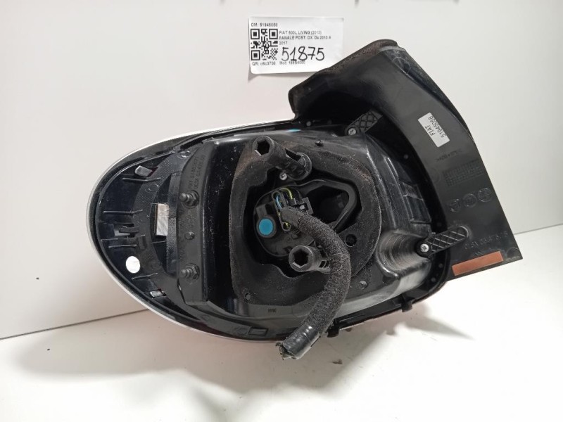 Fanale POST DX 51945058 Fiat 500L Living 2013