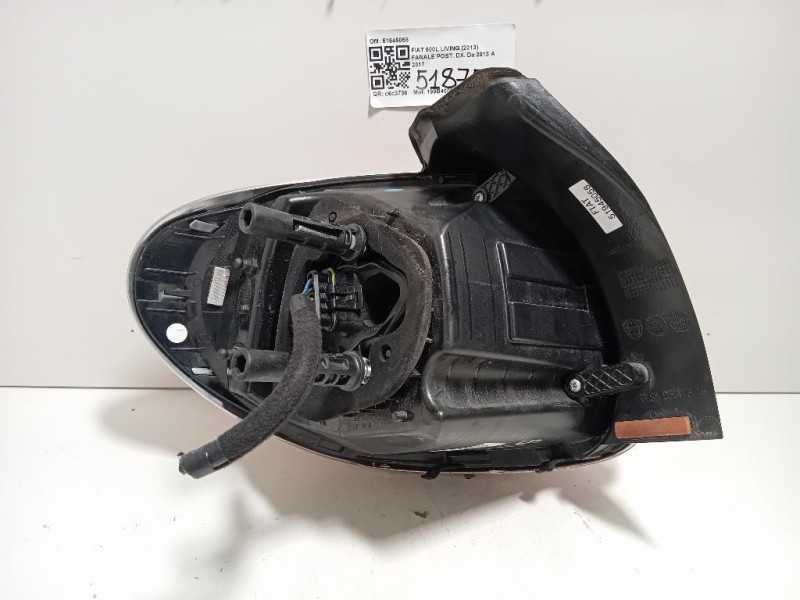 Fanale POST DX 51945058 Fiat 500L Living 2013