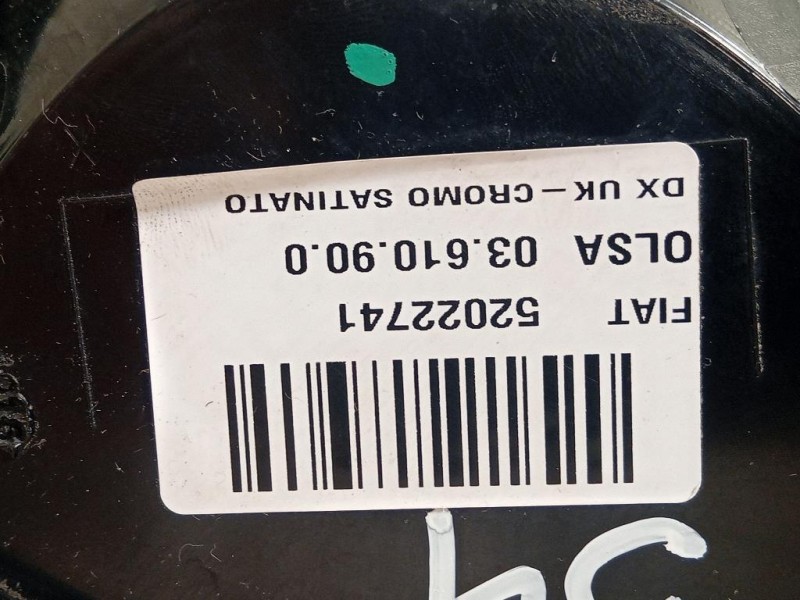 Fanale POST DX 52022741 Fiat 500X 2015