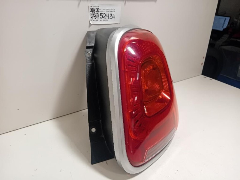 Fanale POST DX 52022741 Fiat 500X 2015