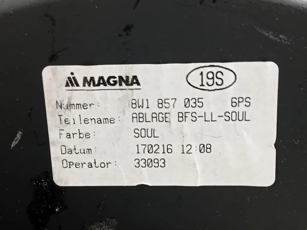 VANO Portaoggetti Cruscotto DX 8W1 857 035 Audi A4 8W5 Avant 2015