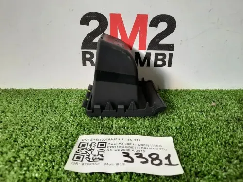 VANO Portaoggetti Cruscotto SX 8P1863075A13U Audi A3 8P1 2008