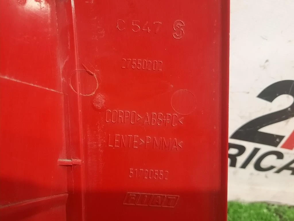 Fanale POST DX 27550202 Fiat Multipla II 2004