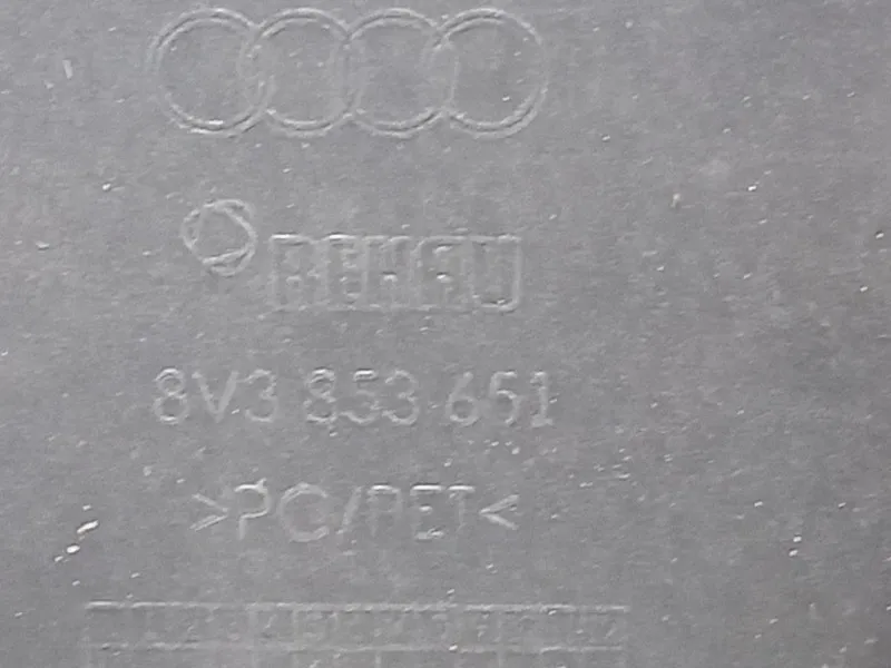 Paraurti ANT 8V3807437 Audi A3 8VF Sportback 2016