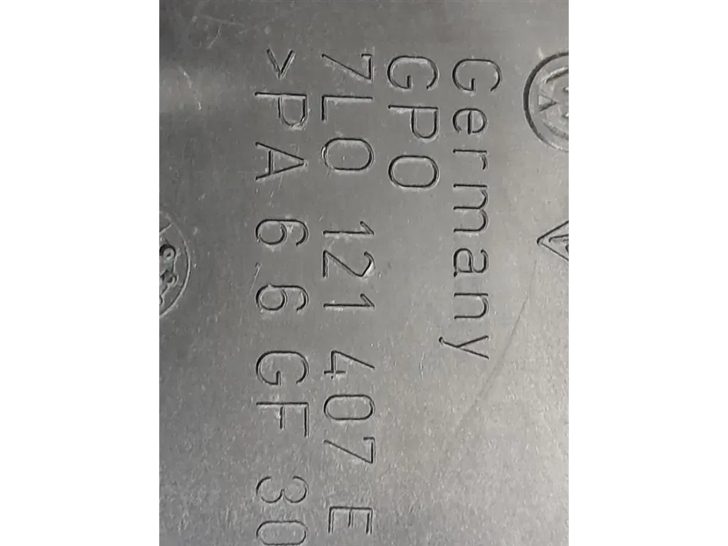 Vaschetta Acqua 7L0121407E Audi Q7 4LB 2009