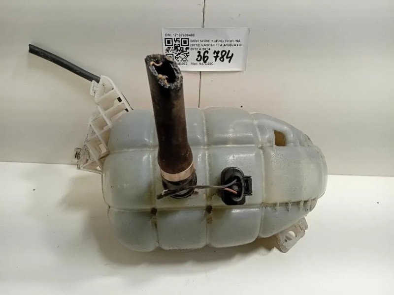 Vaschetta Acqua 17137609468 Bmw Serie 1 F20 Berlina 2012