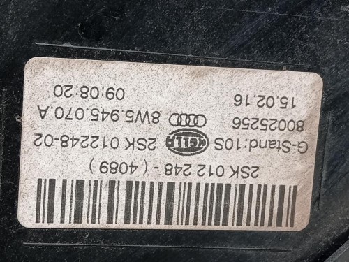 Fanale POST DX 8W5945070A Audi A4 8W2 2015