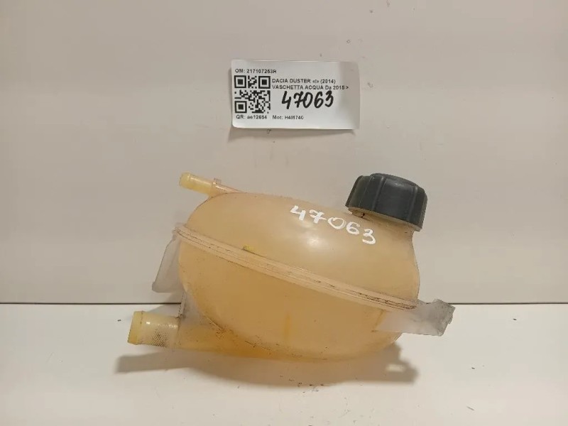 Vaschetta Acqua 217107253R Dacia Duster I 2014