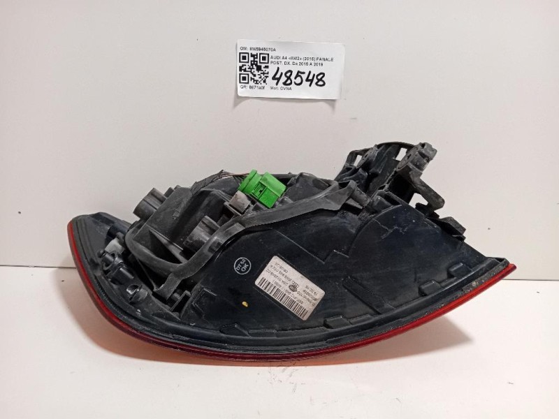 Fanale POST DX 8W5945070A Audi A4 8W2 2015