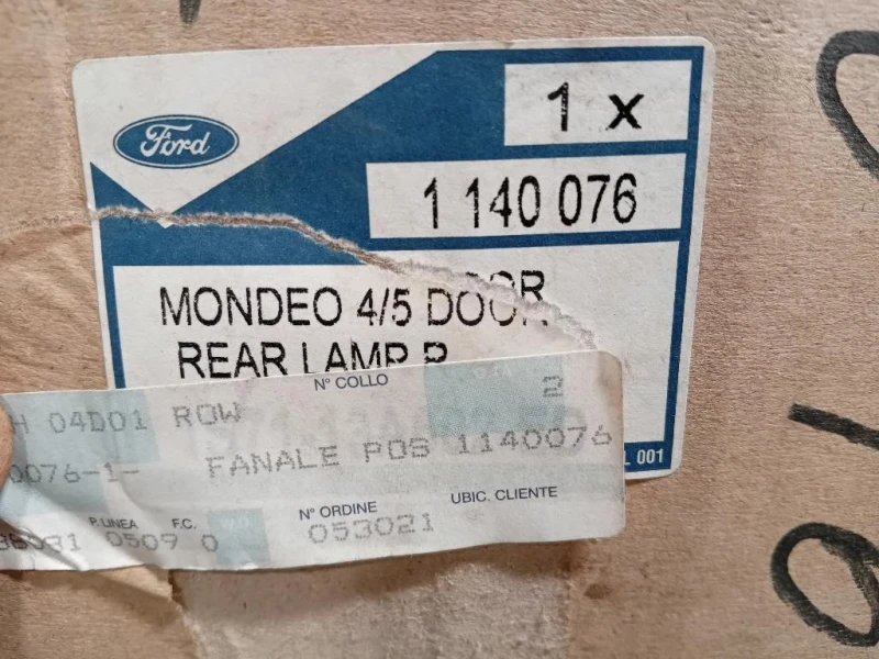 Fanale POST DX 1140076 Ford Mondeo III 2001