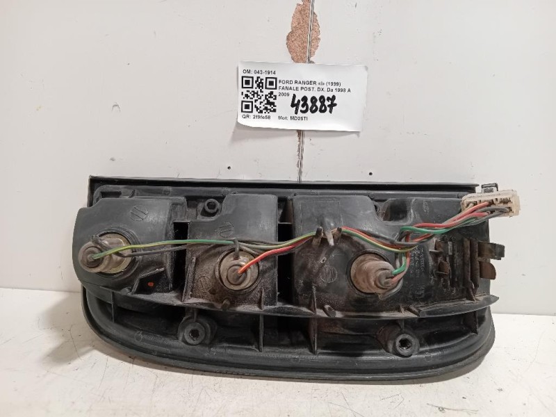 Fanale POST DX 043-1914 Ford Ranger I 1999