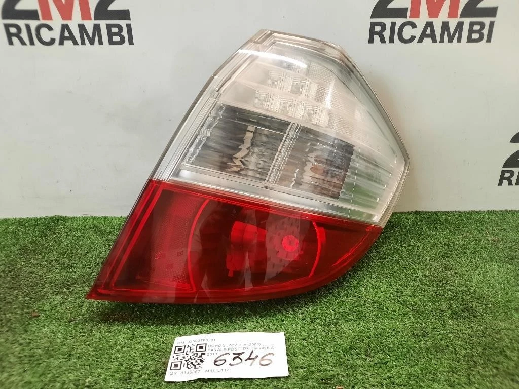 Fanale POST DX 33500TF0J01 DX Honda JAZZ II 2008