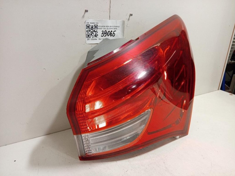 Fanale POST DX 92402-1K0 Hyundai IX20 2011