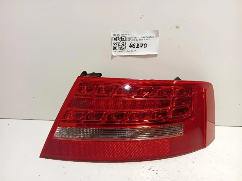 Fanale POST DX 8T0 945 096 D Audi A5 8T3 2008