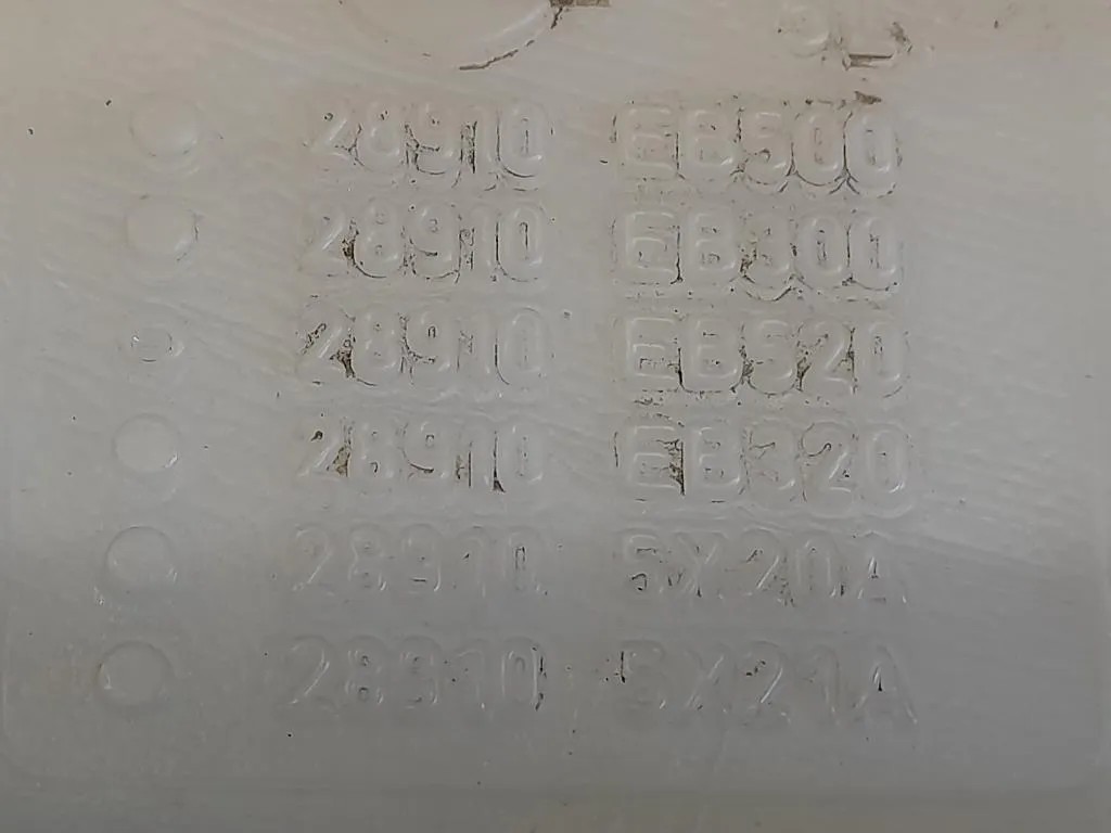 Vaschetta Acqua 289105X21A Nissan Navara 2005