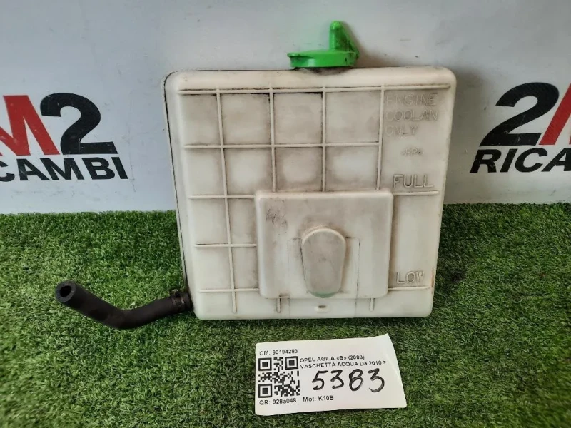 Vaschetta Acqua 93194283 Opel Agila B 2008